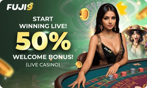 50% welcome bonus